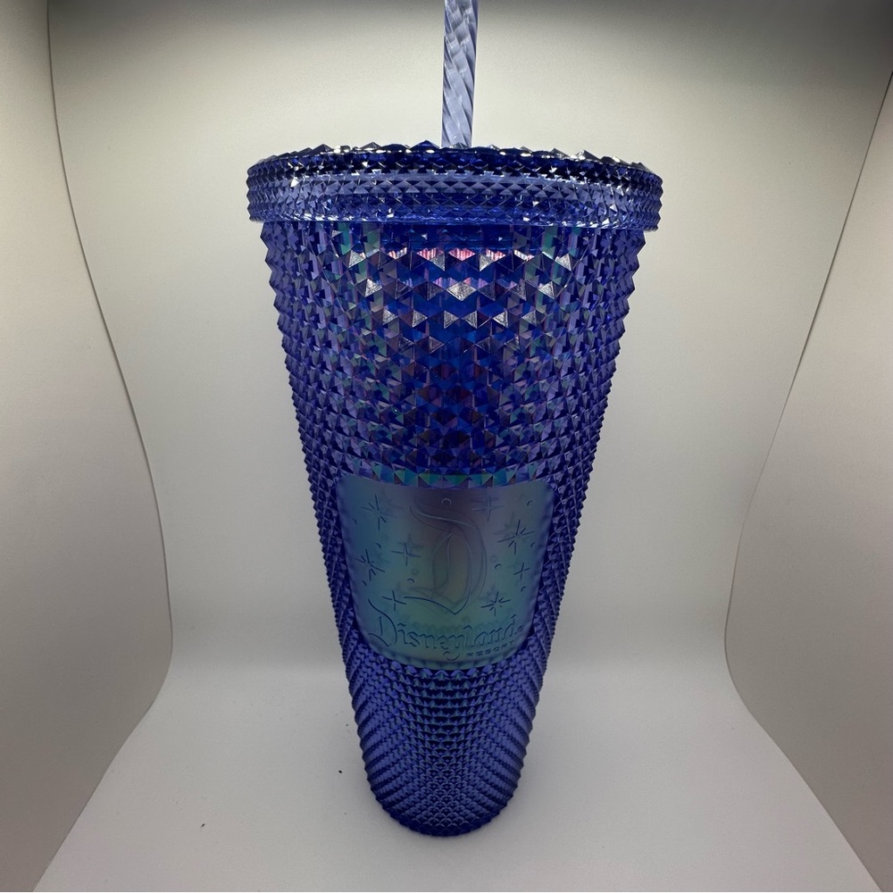 Starbucks Disney 50th Anniversary Iridescent Aurora Studded Bling Tumbler NWT